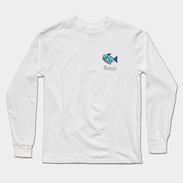 Fish Long Sleeve T-Shirt by PulceDesign